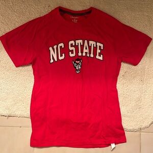 NC State Champion Red Tee Shirt